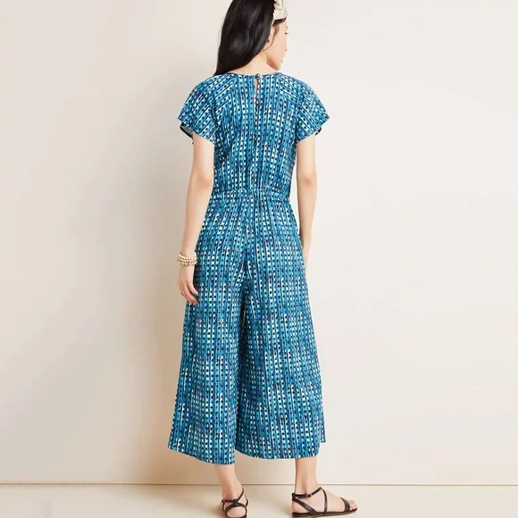 Anthropologie Havana Abstract Wide-Leg Jumpsuit - Picture 2 of 3